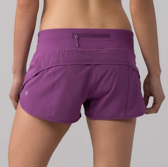 lululemon athletica Pants - Lululemon Speed Short 4-way Stretch 2.5" Dark Mystic Purple Athletic Running 6